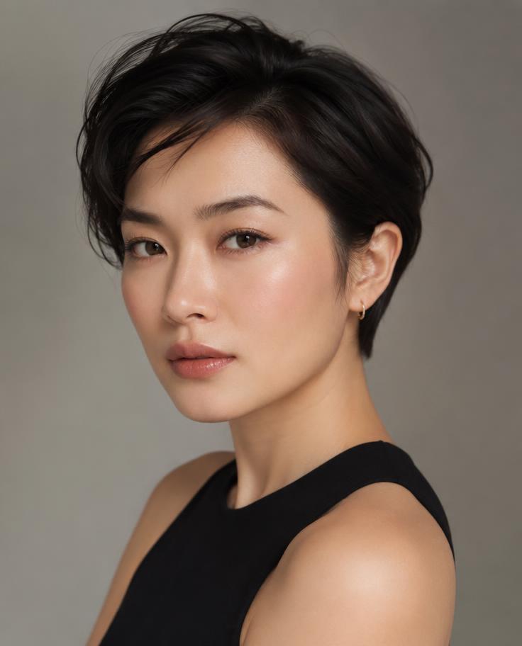 Generated concept portrait for fictional performer Lena Park